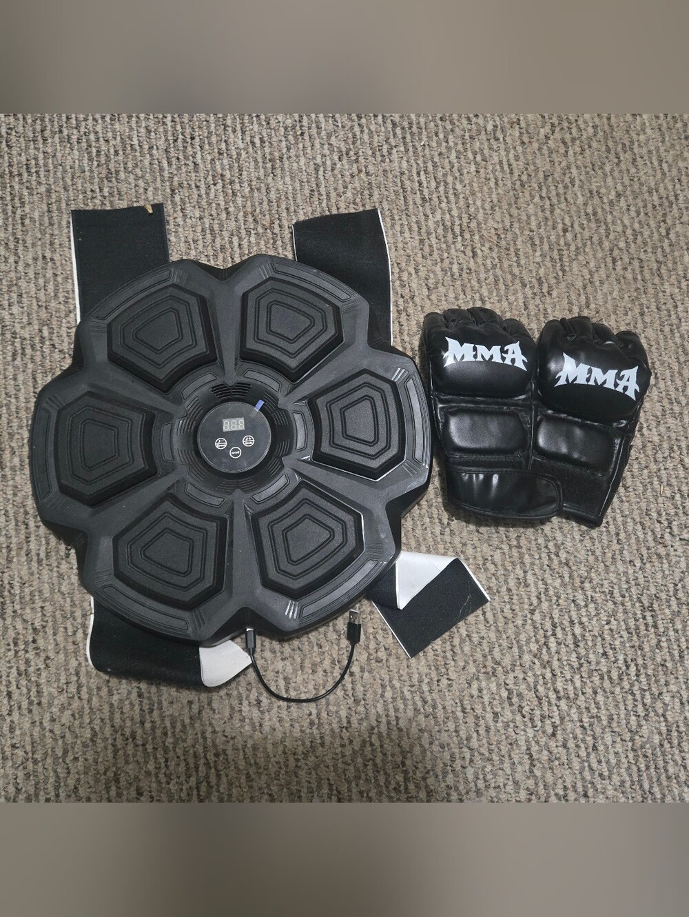 Black Boxing Music Machine & Gloves